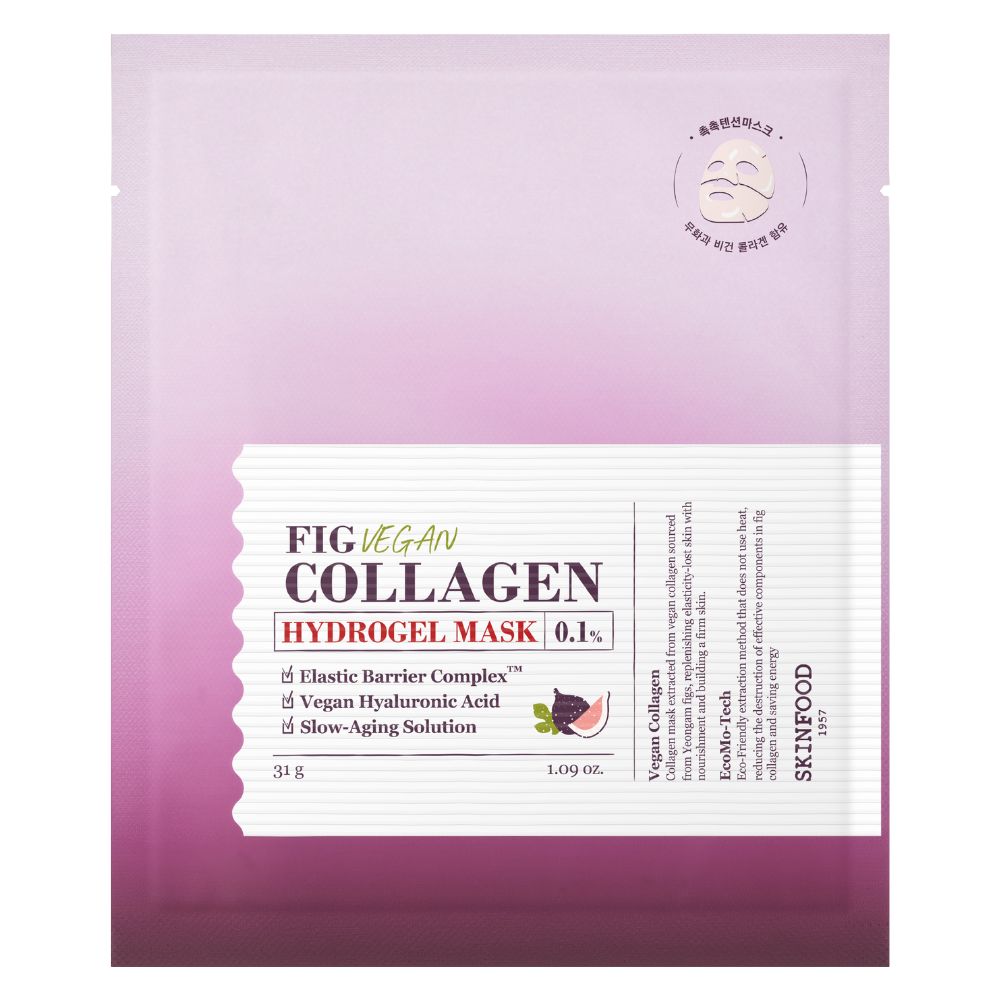 イチジク ビーガン コラーゲンハイドロゲルマスク フィグ マスクシート