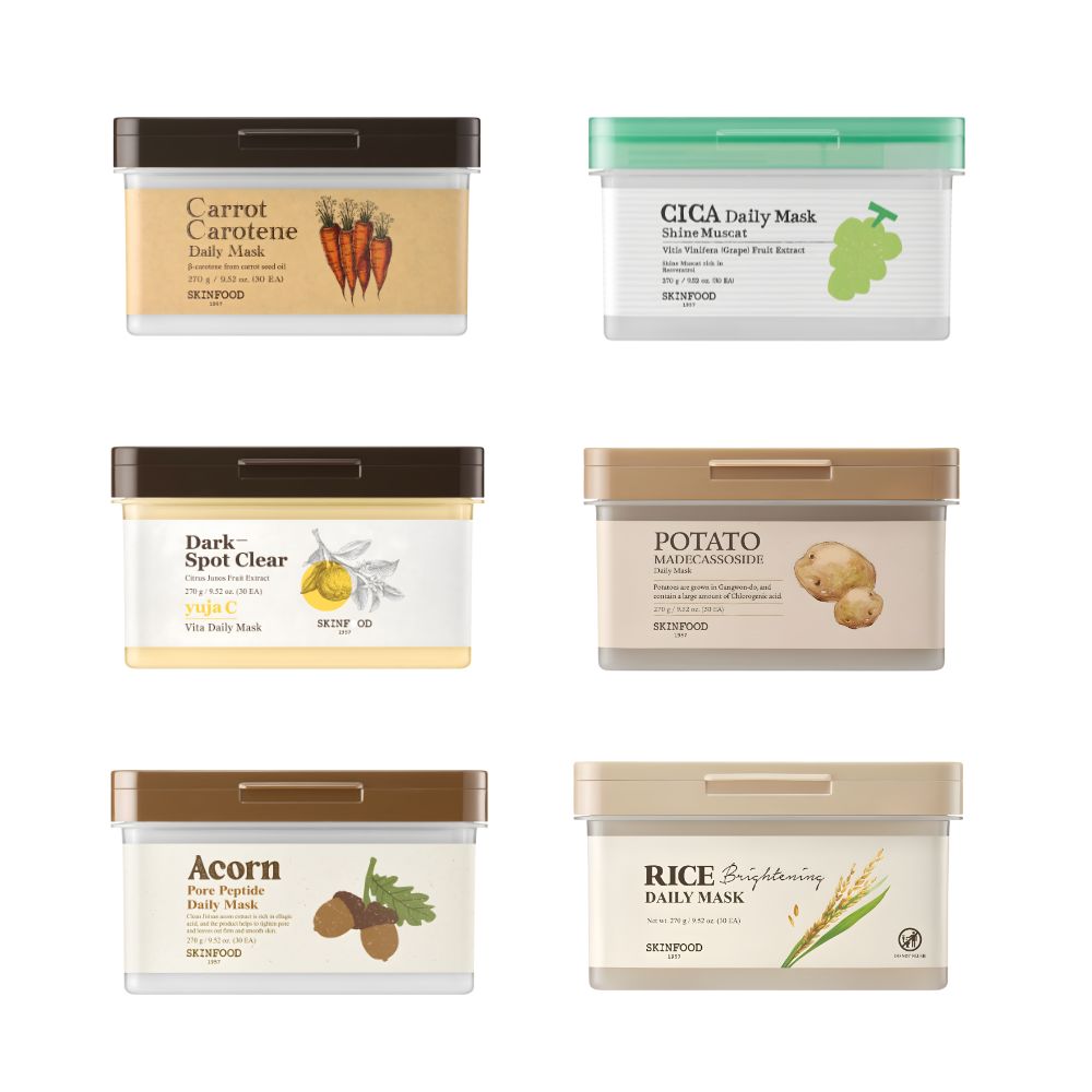 WEB限定！選べるデイリーマスク2個セット 商品紹介 スキンフード公式