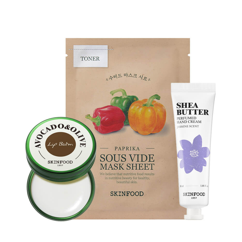 BRUNT リップサービス　セット THREE バランシングネクター ファーストキット & リップ バー