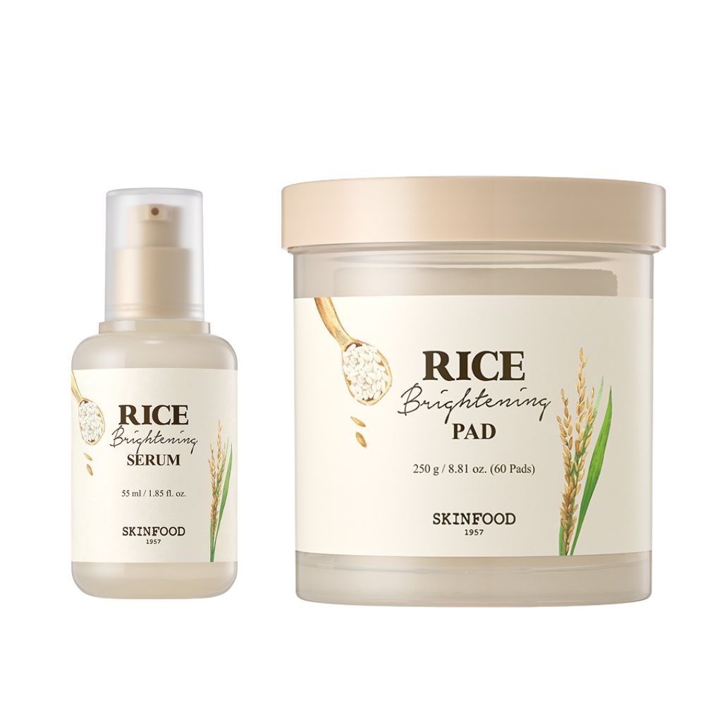 ライスブライトニングパッド＆セラムセット スペシャルセット スキン
